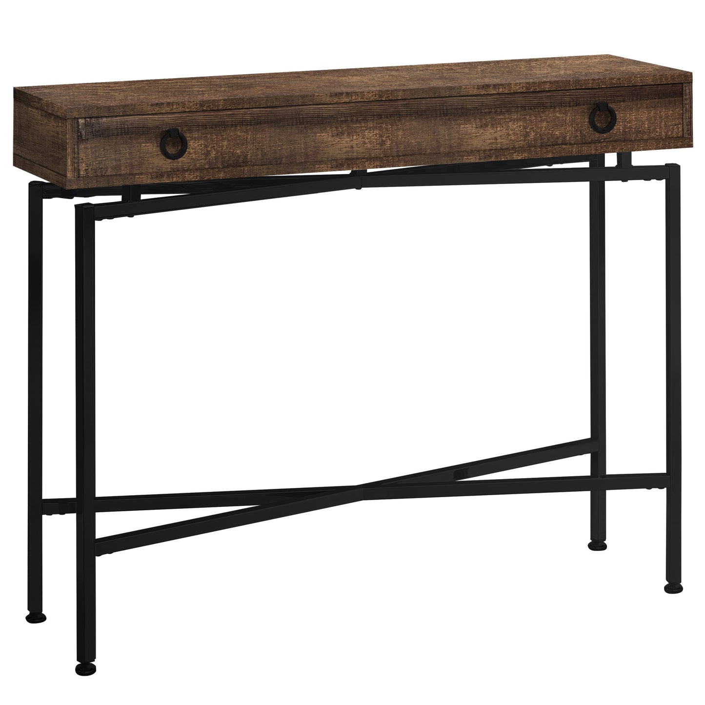 32.5inches Particle Board Accent Table with Black Legs