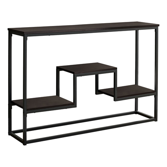 48inches Rectangular Espresso Hall Console Accent Table